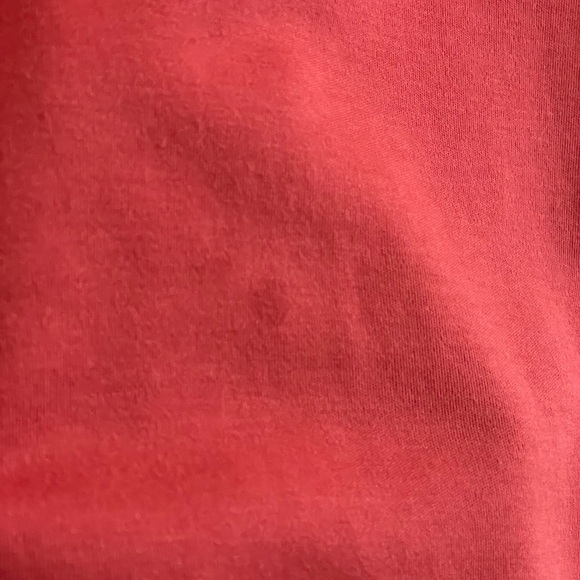 MM LaFleur Asher T-Shirt Long Sleeve V-Neck Pima Cotton in Sunset Color - Picture 4 of 5